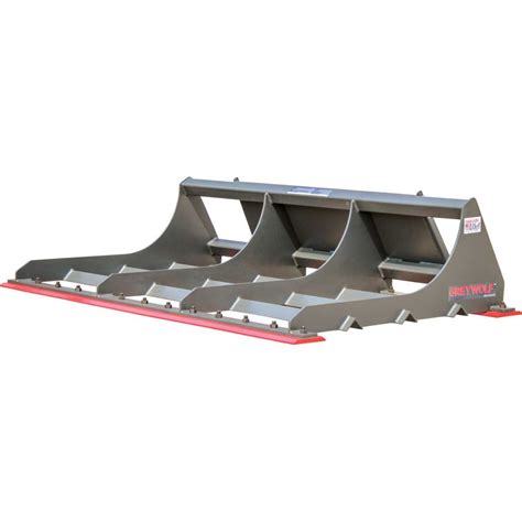 grey skid steer|GreyWolf Skid Steer Land Plane Attachment .